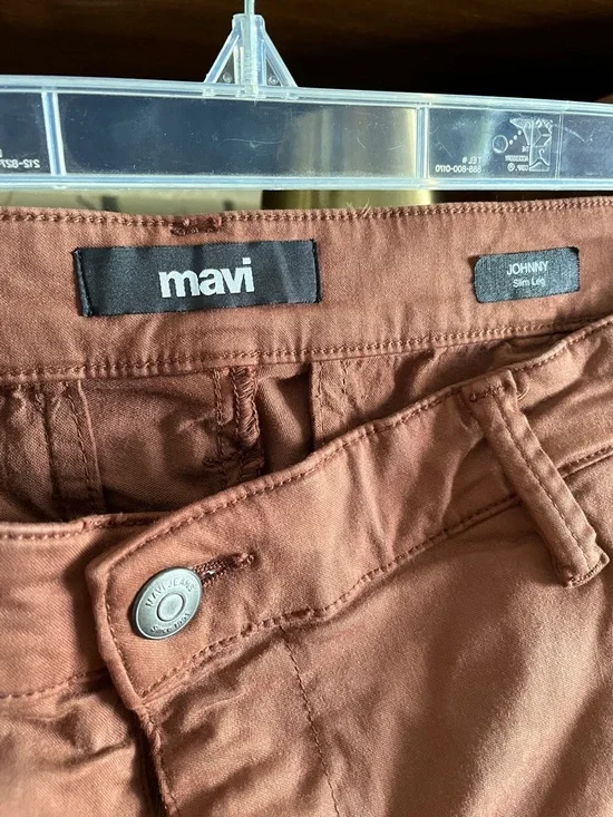 Mavi Men's Burnt Sienna Chino Pants - Picture 2 of 5